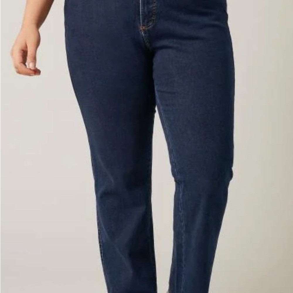 Kut- Catherine Strait Leg Dark Wash